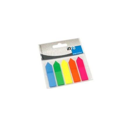 Marcador Index Info Notes 2682-09 12x44mm 5 cores 125 Folhas Setas
