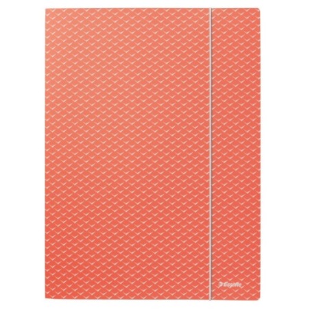 Pasta de Elásticos Esselte Colour Breeze 628494 A4 Cartolina 275g Coral