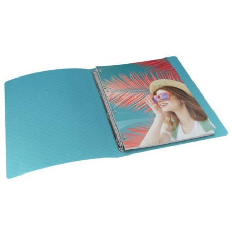 Dossier de Arquivo Esselte Colour Breeze 626247 A4 L27mm 4xRØ20mm PP Azul