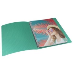 Dossier de Arquivo Esselte Colour Breeze 626248 A4 L27mm 4xRØ20mm PP Verde