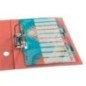 Separador de Plástico Esselte Colour Breeze 628500 A4 PP 10 Divisórias Separador de Plástico Esselte Colour Breeze 628500 A4 PP 10 Divisórias