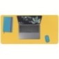 Base de Secretária Leitz Cosy 5268-00-19 40x80cm Amarelo Base de Secretária Leitz Cosy 5268-00-19 40x80cm Amarelo