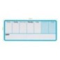 Quadro de Planeamento Nobo 1904047 36x14cm Magnético Semanal Azul Quadro de Planeamento Nobo 1904047 36x14cm Magnético Semanal Azul