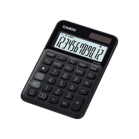 Calculadora de Secretária Casio MS-20UC-BK 12 Dígitos Preto