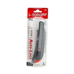 Faca X-ato NT Cutter L-500GRP 18mm Cinzento Metalizado