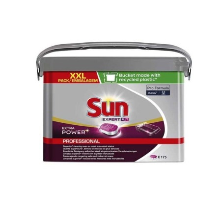 Detergente Máquina Loiça Sun Pastilhas Pro Extra Power Emb.175