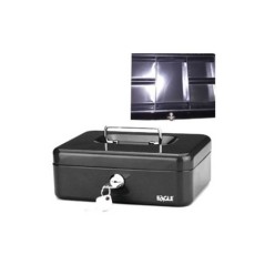 Cofre Metálico Eagle 8878M (180x257x80mm) Preto