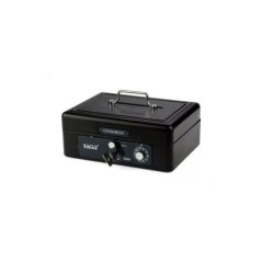 Cofre Metálico Eagle 668M (156x196x85mm) Preto