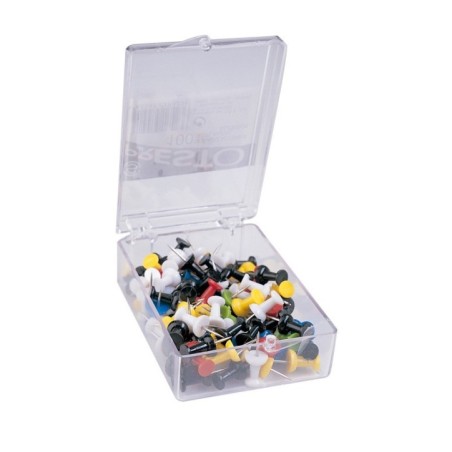 Alfinetes Sinalização Q-Connect KF15274 Cx.100 Sortido