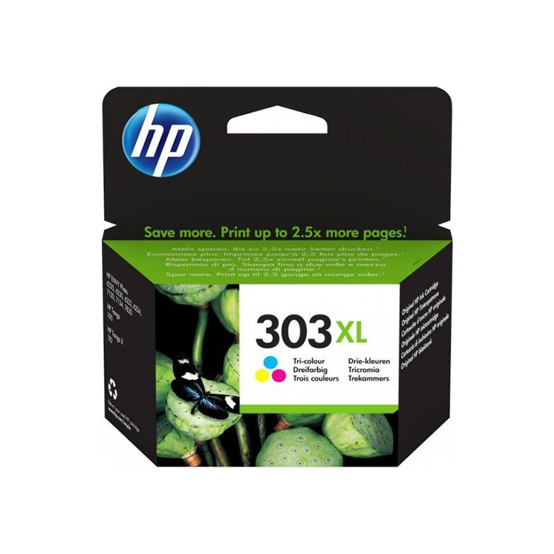 Tinteiro HP Original 303XL T6N03AE 10ml Cor