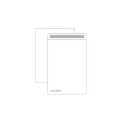 Envelope Saco Branco C4 229x324mm 100g Autodex Cx.50