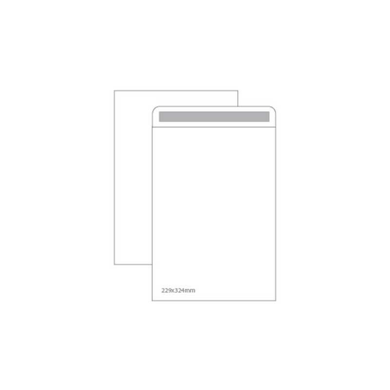 Envelope Saco Branco C4 229x324mm 100g Autodex Cx.50