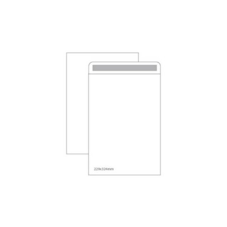 Envelope Saco Branco C4 229x324mm 100g Autodex Cx.50