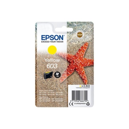 Tinteiro Epson C13T03U44010 603 Amarelo 2,4ml