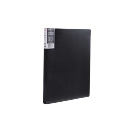 Pasta Catálogo Eagle 9003AK-PL A4 PP 30 Bolsas Preto