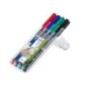 Marcador Staedtler 318 WP4 Lumocolor permanent F Cx.4 Sortido Marcador Staedtler 318 WP4 Lumocolor permanent F Cx.4 Sortido
