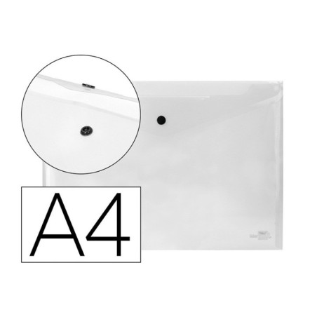 Bolsa Envelope DS A4 PP Transparente