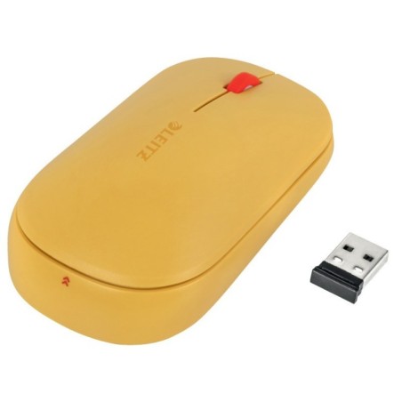 Rato Leitz Cosy 6531-00-19 sem Fio SureTrack™ Dual Amarelo