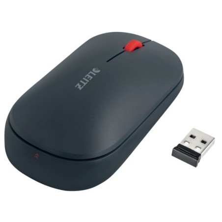 Rato Leitz Cosy 6531-00-89 sem Fio SureTrack™ Dual Cinzento