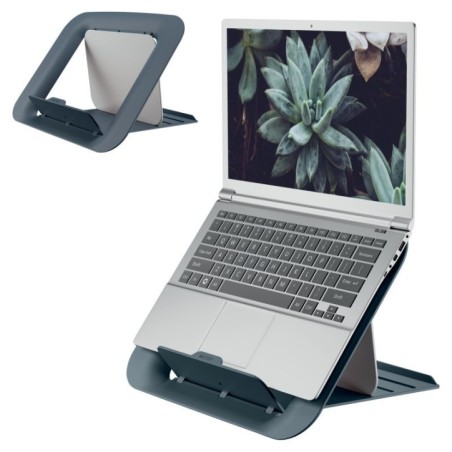 Suporte para Portátil Leitz Ergo Cosy 6426-01-89 Cinzento Veludo