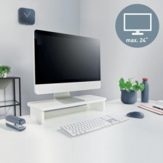 Suporte para Monitor Leitz Ergo 6434-00-01 Branco