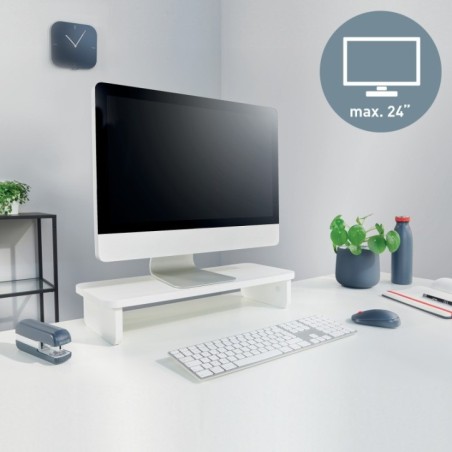 Suporte para Monitor Leitz Ergo 6434-00-01 Branco