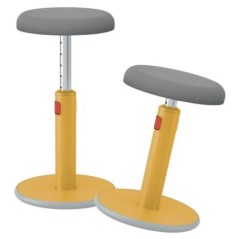 Banco Leitz Ergo Cosy 6518-00-19 Amarelo Quente