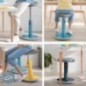 Banco Leitz Ergo Cosy 6518-00-19 Amarelo Quente