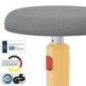 Banco Leitz Ergo Cosy 6518-00-19 Amarelo Quente
