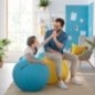 Banco Bola Insuflável Leitz Ergo Cosy 5279-01-61 Azul Banco Bola Insuflável Leitz Ergo Cosy 5279-01-61 Azul