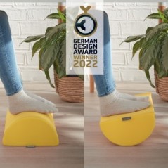 Descanso de Pés Leitz 5371-00-19 Ergo Cosy Amarelo Quente