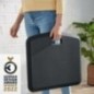 Tapete Anti-Fadiga Leitz Ergo Cosy 5369-00-89 Mat Cinzento Veludo