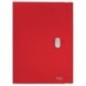 Pasta de Documentos Leitz Recycle 4622-00-25 A4 PP com Fecho Vermelho Pasta de Documentos Leitz Recycle 4622-00-25 A4 PP com Fecho Vermelho