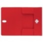 Pasta de Documentos Leitz Recycle 4622-00-25 A4 PP com Fecho Vermelho Pasta de Documentos Leitz Recycle 4622-00-25 A4 PP com Fecho Vermelho