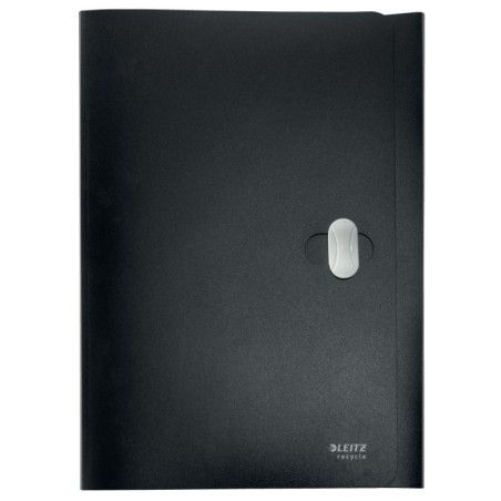 Pasta de Documentos Leitz Recycle 4622-00-95 A4 PP com Fecho Preto