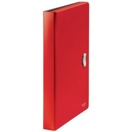 Pasta Classificadora Leitz Recycle 4624-00-25 A4 PP 6 Sep. Vermelho