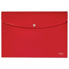 Bolsa Envelope Leitz Recycle 4678-00-25 A4 PP  Vermelho
