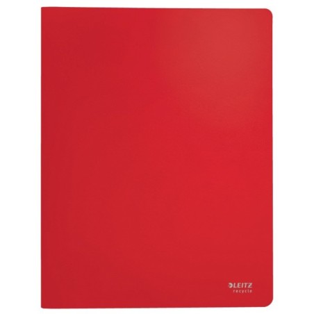 Pasta Catálogo Leitz Recycle 4677-00-25 A4 PP 40 Bolsas Vermelho