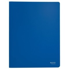 Pasta Catálogo Leitz Recycle 4677-00-35 A4 PP 40 Bolsas Azul