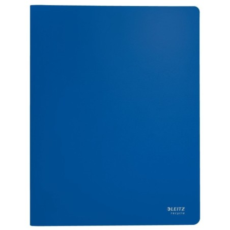 Pasta Catálogo Leitz Recycle 4677-00-35 A4 PP 40 Bolsas Azul