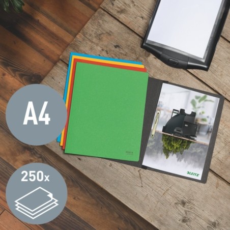Capa Dossier Leitz Recycle 3904-00-35 A4 Cartolina 275g Azul