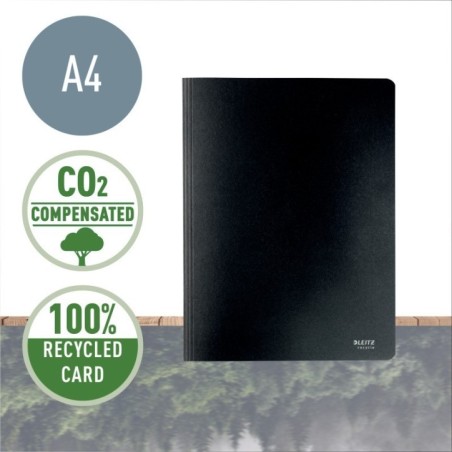 Capa Dossier Leitz Recycle 3904-00-95 A4 Cartolina 275g Preto
