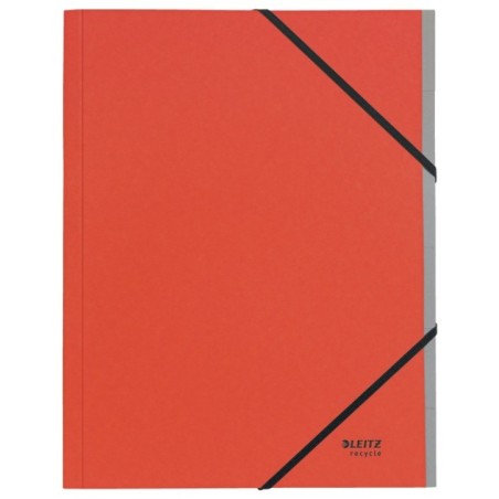 Pasta Classificadora Leitz Recycle 3914-00-25 A4 430g 6 Sep. Vermelho