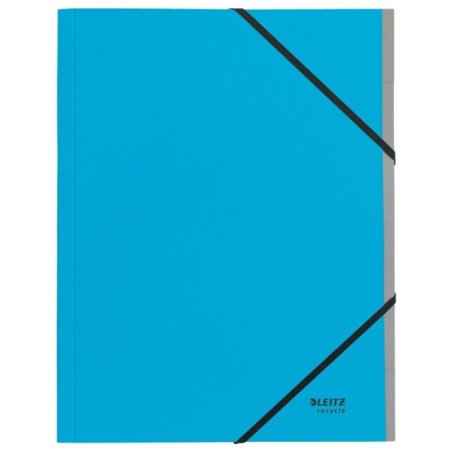 Pasta Classificadora Leitz Recycle 3914-00-35 A4 430g 6 Sep. Azul