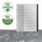 Índice de Plástico Leitz Recycle 1208-00-00 A4+ PP 115µm 1 a 10 Índice de Plástico Leitz Recycle 1208-00-00 A4+ PP 115µm 1 a 10