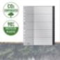 Índice de Plástico Leitz Recycle 1211-00-00 A4+ PP 115µm 1 a 20 Índice de Plástico Leitz Recycle 1211-00-00 A4+ PP 115µm 1 a 20
