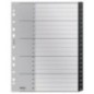 Índice de Plástico Leitz Recycle 1211-00-00 A4+ PP 115µm 1 a 20 Índice de Plástico Leitz Recycle 1211-00-00 A4+ PP 115µm 1 a 20