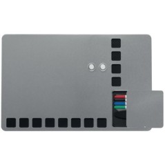 Quadro Combinado Nobo Home 61x39cm 1903812 Lacado Prateado+Espuma
