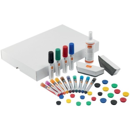 Kit de Acessórios para Quadro Branco Nobo 1915566 Move & Meet