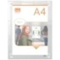 Quadro de Informação Nobo Premium Plus Poster Frame 1915600 A4 Quadro de Informação Nobo Premium Plus Poster Frame 1915600 A4